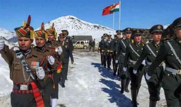 Indian-and-Chinese-forces-r Indian and Chinese forces resume patrolling in Eastern Ladakh after troop withdrawal, with focus on Demchok and Depsang regions