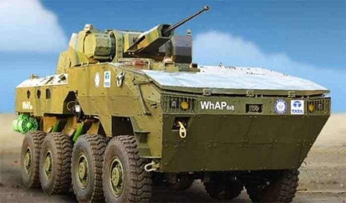 India's-WhAP-armored-vehicl India’s WhAP armored vehicle, produced by Tata Advanced Systems Limited, has surpassed China's Type-08 in Moroccan testing, leading to a landmark defense deal.