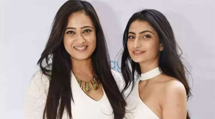 Shweta Tiwari with Palak Tiwari