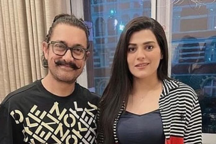 Aamir Khan introduces his mystery woman to family, sparking rumors of a third marriage.