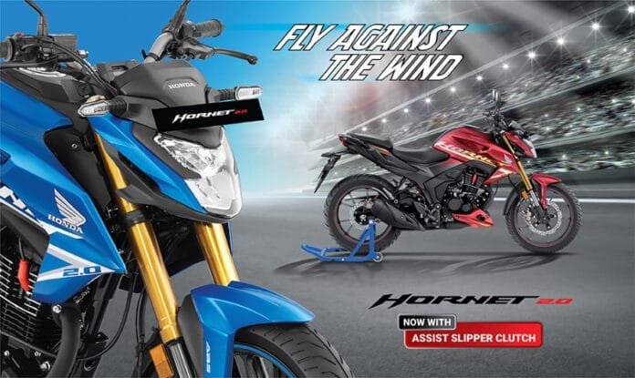 The updated 2025 Honda Hornet 2.0 features a 4.2-inch TFT display with Bluetooth connectivity for seamless navigation and communication