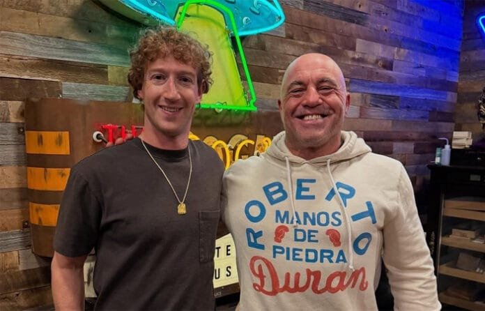 Mark-Zuckerberg-with-Joe-Ro Mark Zuckerberg reveals the truth about his life-threatening legal challenges in Pakistan over blasphemous content