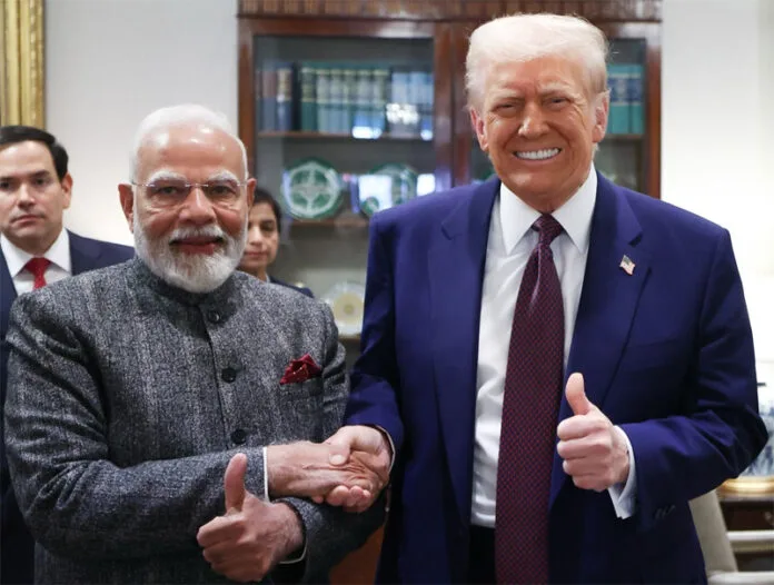 PM Modi and President Trump PM Modi and President Trump