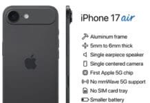Introducing iPhone 17 Air: Apple’s Sleekest Innovation Set to Redefine Mobile Technology iPhone 17 Air in stunning detail.
