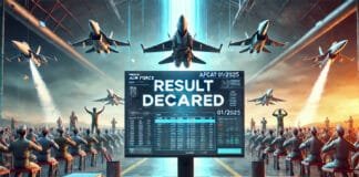 AFCAT 01/2025 Results OUT! Here’s How to Check Your Score Now AFCAT 2025 exam results are LIVE! Get direct access to your scorecard and cutoff marks