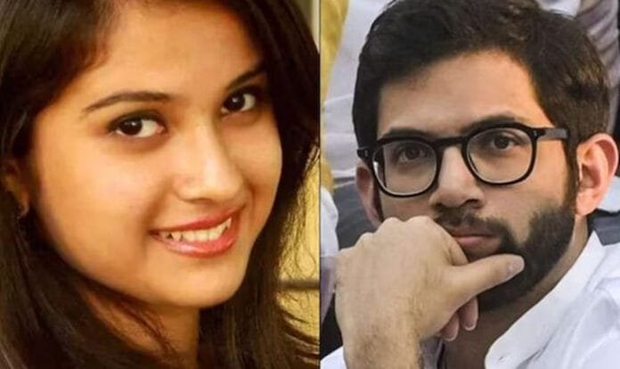 Aditya-Thackeray-Disha-Sali Aditya Thackeray Disha Salian connection