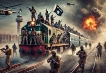 Train Hijacked in Pakistan: Baloch Liberation Army Takes Jaffar Express Hostage Chaos on the Tracks! Smoke Rises as BLA Militants Take Over Jaffar Express in a Shocking Hijacking