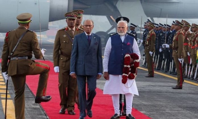 PM-Modi-receives-a-grand-we PM Modi receives a grand welcome in Mauritius as thousands gather in Port Louis