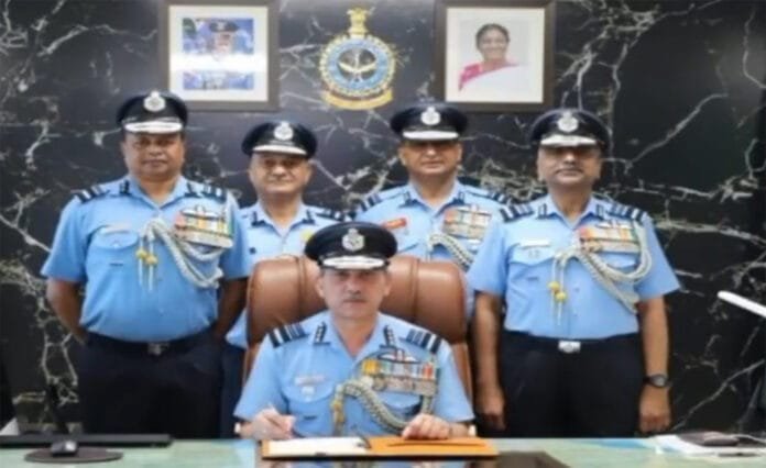 Indian Air Force has appointed Air Marshal Narmdeshwar Tiwari as its new Vice Chief