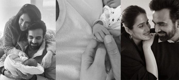 Cricket-legend-Zaheer-Khan- Cricket legend Zaheer Khan and actress Sagarika Ghatge welcome baby boy Fatehsingh Khan. First photos shared on Instagram melt hearts. See who congratulated them