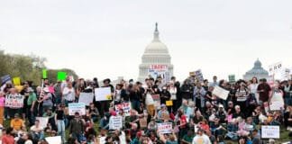 “He’s a Lunatic, He’ll Crash the Economy”: Hands Off Rallies Erupt Across U.S. Against Trump’s Return Hands Off rally USA 2025