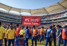 IPL 2025 Points Table latest : Gujarat Titans Lead, Delhi Capitals Close Behind IPL 2025 Points Table Today