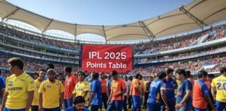 IPL 2025 Points Table latest : Gujarat Titans Lead, Delhi Capitals Close Behind IPL 2025 Points Table Today