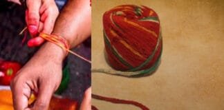 Kalava Rules You Didn’t Know: Why Wearing It Too Long Brings Bad Luck Kalava for men on right hand, women on left – know the Vedic rule