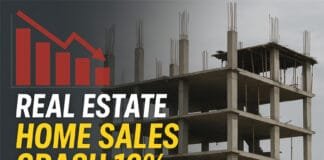 India’s Real Estate Shock: Home Sales Crash 19% as Buyers Vanish, Projects Halted, Jobs at Risk Real Estate Crash 2025 - Home Sales Dip 19% Across India – Here's Why