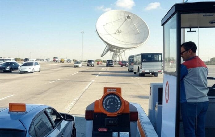 Satellite toll system set to revolutionize Indian highways by removing traffic jams and speeding up toll collection