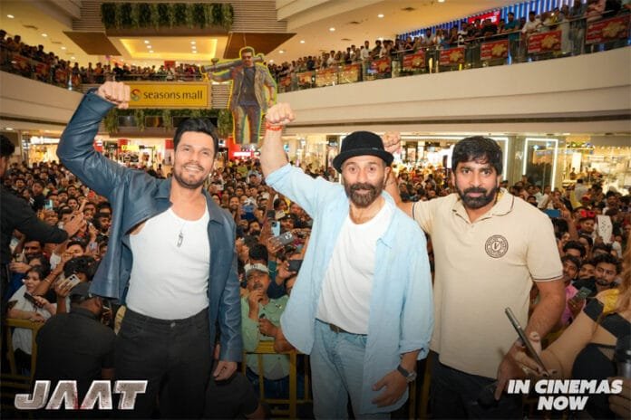 Sunny-Deol-roars-back-on-sc Sunny Deol roars back on screen—‘Jaat’ leads the box office race with powerful numbers