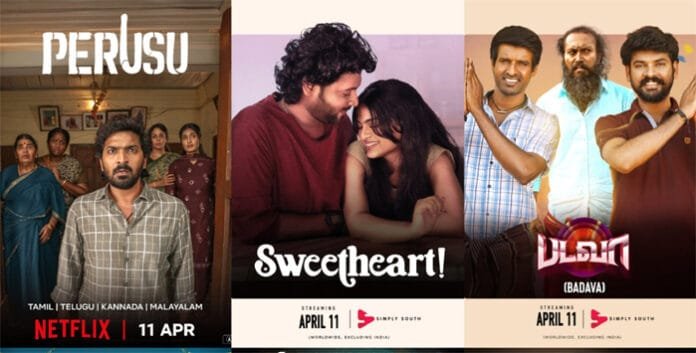 Tamil movie releases April 2025, Tamil OTT releases this week,