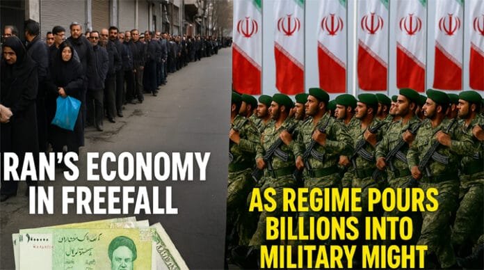 Tehran streets show signs of economic despair as Iran's inflation and unemployment surge in 2025.