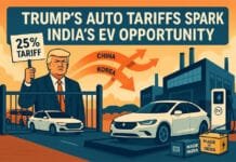 India’s EV Dream Supercharged by Trump’s 25% Tariff Tsunami Trump car import tariff 2025