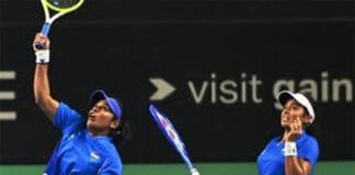 Billie Jean King Cup 2025: India Beats Chinese Taipei for 3rd Straight Win Vaidehi Chaudhary and Shrivalli Bhamidipati celebrate India’s win at Billie Jean King Cup 2025