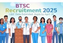 BTSC Recruitment 2025: Deadline Extended for 6607 Government Job Posts, Apply by April 16 for Pharmacist, Dentist, Dresser Roles BTSC has extended the application deadline for 6607 vacancies in Bihar’s Health Department. Apply by April 16