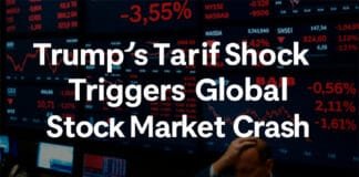 Global Markets in Freefall: Trump’s 104% China Tariff Triggers Asian Stock Meltdown, $5.8 Trillion Wiped Out