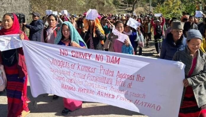 protests against the SUMP in Arunachal Pradesh protests against the SUMP in Arunachal Pradesh