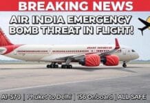 Air India Flight Makes Emergency Landing in Thailand After Bomb Threat — Passengers Safe Air India Flight from Thailand to Delhi Makes Emergency Landing After Bomb Threat