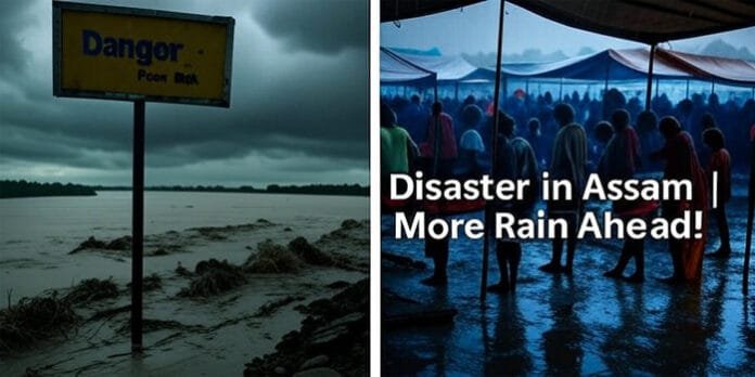 Assam reels under flood fury as Brahmaputra river overflows, displacing over 6.5 lakh residents