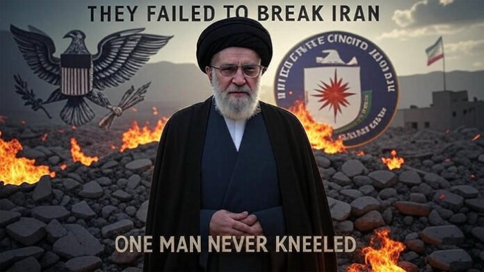 Ayatollah-Khamenei Ayatollah Khamenei : America tried to crush Iran’s spine. That spine had a name and it still stands.