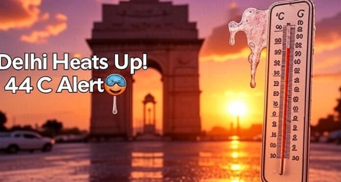 Heat alert Delhi June 2025