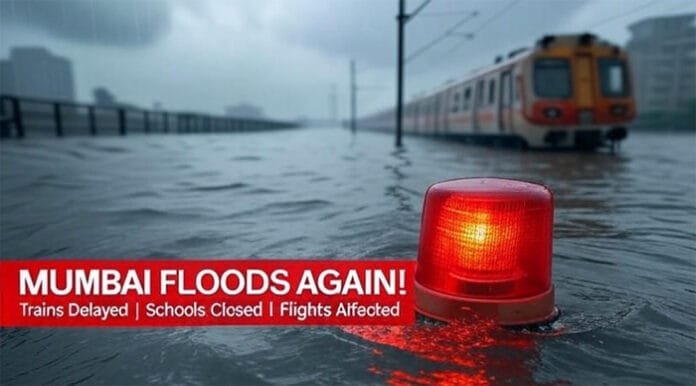 Heavy-Rain-Turns-Mumbai-Roa Heavy Rain Turns Mumbai Roads into Rivers: Locals Struggle to Move