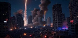 Iran Fires 30 Missiles at Israel, Wounds Over 20 After U.S. Strikes on Nuclear Sites Iran missile strike on Israel today