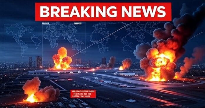 Tehran skyline under attack as Israel launches airstrikes across key nuclear sites