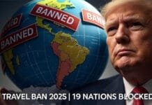 Trump’s Big Ban: 19 Countries Blocked from Entering USA Starting Today Trump’s latest travel ban is now live—19 countries including many Muslim nations are blocked from entering the US. Know who’s affected and why this move is sparking global outrage.