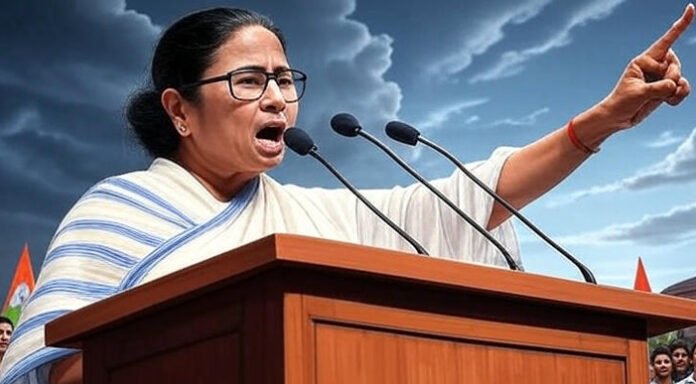 West-Bengal-CM-Mamata-Baner West Bengal CM Mamata Banerjee has slammed the BJP for observing 'Constitution Murder Day' while daily violating it