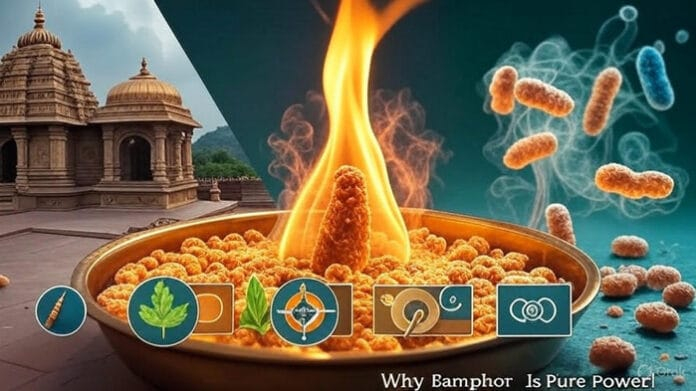 Camphor holds a sacred place in Sanatan Dharma and is praised in both Ayurveda and Vastu