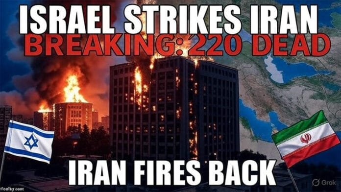 israel-strike-iran-foreign- Israel Strikes Iran's Foreign Ministry; Over 220 Dead, Iran Hits Back With Missiles