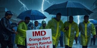 Monsoon Covers Entire India: Intense Rains Forecast Across North, Northeast, and Southern States Till July 4