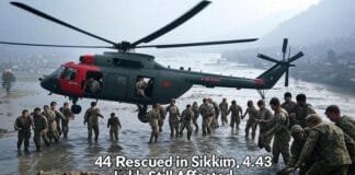 Flood Crisis in Northeast India: Over 4.43 Lakh Still Affected, All 44 Tourists Rescued in Sikkim Flood chaos continues in Northeast India. 44 rescued in Sikkim, 21 dead in Assam, and thousands displaced. Tap for exclusive visuals, official reports, and CM's statement.