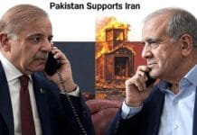 Pakistan Slams Israel’s Attack on Iran, Declares Full Support for Tehran Pakistan’s PM Shehbaz Sharif speaks with Iran’s President Masoud Pezeshkian after Israeli airstrikes, showing strong regional unity