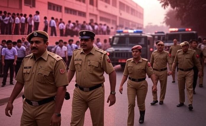 Delhi Bomb Threat Hoax Sparks School Evacuations