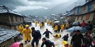 MonsoonHimachal Pradesh Devastated by Cloudburst and Flash Floods: Government Shuts Down Two Districts Amid Red Alert Himachal cloudburst news today
