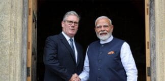 PM Modi Seals Historic Free Trade Deal with UK—Starmer to Visit India Next PM Modi and PM Starmer meeting London