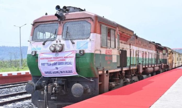 Aizawl Gets Its First Train Ever: Modi’s Bairabi–Sairang Rail Route Set to Transform Mizoram