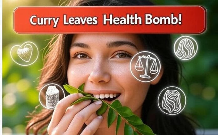 Chew Curry Leaves Daily and Watch 8 Health Problems Vanish Naturally!