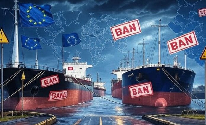EU Bans Russian-Origin Oil Imports