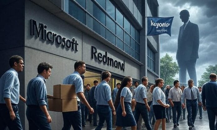 Microsoft Layoffs Rock Industry: Top Exec on Leave, 9,100 Jobs Gone
