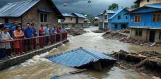 J&K Flood Horror: 34 Dead in Vaishno Devi Landslide, Schools Shut, Trains Cancelled After 115-Year Record Rainfall Jammu Kashmir floods news 2025